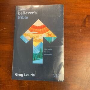 Greg Laurie New Believer's Bible New Testament NLT Softcover Sealed New